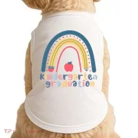 Kindergarten Graduation Rainbow Cute Doggie Tank thumb 0