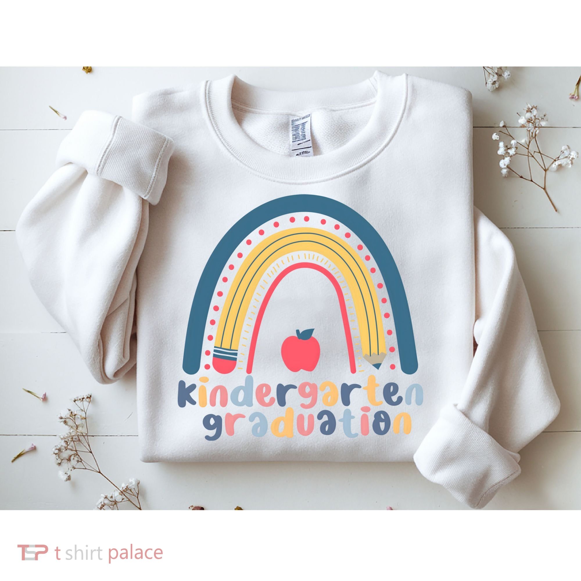 Kindergarten Graduation Rainbow Cute Sweatshirt