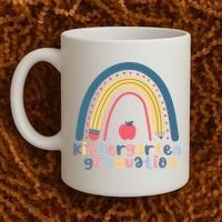 Kindergarten Graduation Rainbow Cute Coffee Mug thumb 2