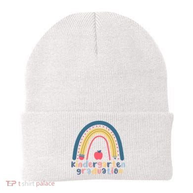 Kindergarten Graduation Rainbow Cute Beanie