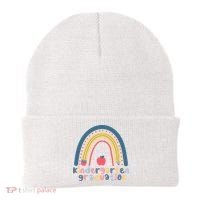 Kindergarten Graduation Rainbow Cute Beanie thumb 0