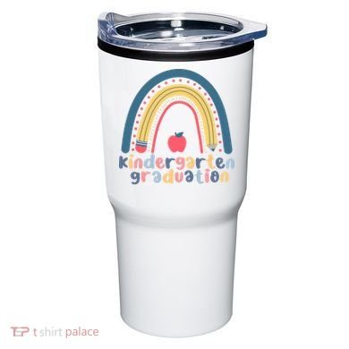 Kindergarten Graduation Rainbow Cute Tumbler