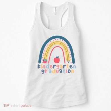 Kindergarten Graduation Rainbow Cute Women's Tank Top