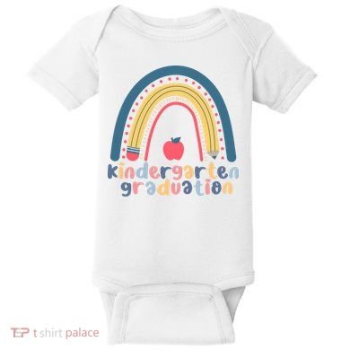 Kindergarten Graduation Rainbow Cute Baby Bodysuit