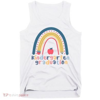 Kindergarten Graduation Rainbow Cute Tank Top