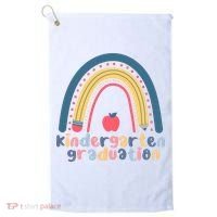 Kindergarten Graduation Rainbow Cute Golf Towel thumb 0