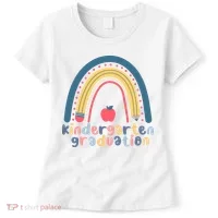 Kindergarten Graduation Rainbow Cute Women's T-Shirt thumb 0