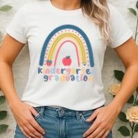 Kindergarten Graduation Rainbow Cute Women's T-Shirt thumb 2