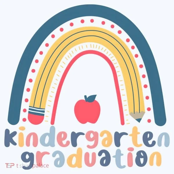 Kindergarten Graduation Rainbow Cute Women's T-Shirt