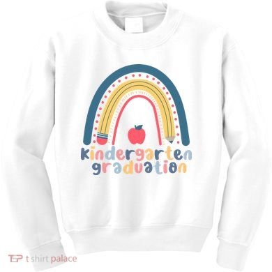 Kindergarten Graduation Rainbow Cute Kids Sweatshirt