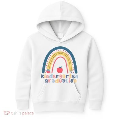 Kindergarten Graduation Rainbow Cute Kids Hoodie