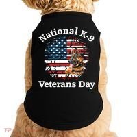 K9 Ger Shepherd Military Working Dog Veterans Day Gift Doggie Tank thumb 0