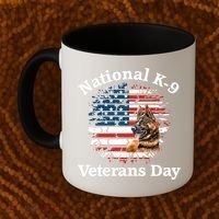 K9 Ger Shepherd Military Working Dog Veterans Day Gift Coffee Mug thumb 2