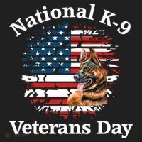 K9 Ger Shepherd Military Working Dog Veterans Day Gift Beanie thumb 2