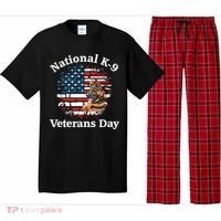 K9 Ger Shepherd Military Working Dog Veterans Day Gift Pajama Set thumb 0