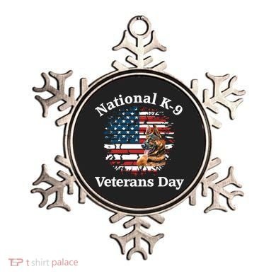 K9 Ger Shepherd Military Working Dog Veterans Day Gift Ornament