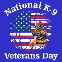 K9 Ger Shepherd Military Working Dog Veterans Day Gift Long Sleeve Shirt thumb 2