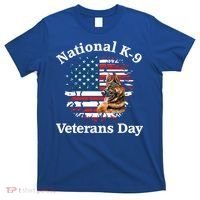 K9 Ger Shepherd Military Working Dog Veterans Day Gift T-Shirt thumb 0