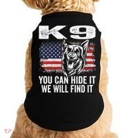 K9 German Shepherd Police Dog Law Enforcement K9 Handler Doggie Tank thumb 0