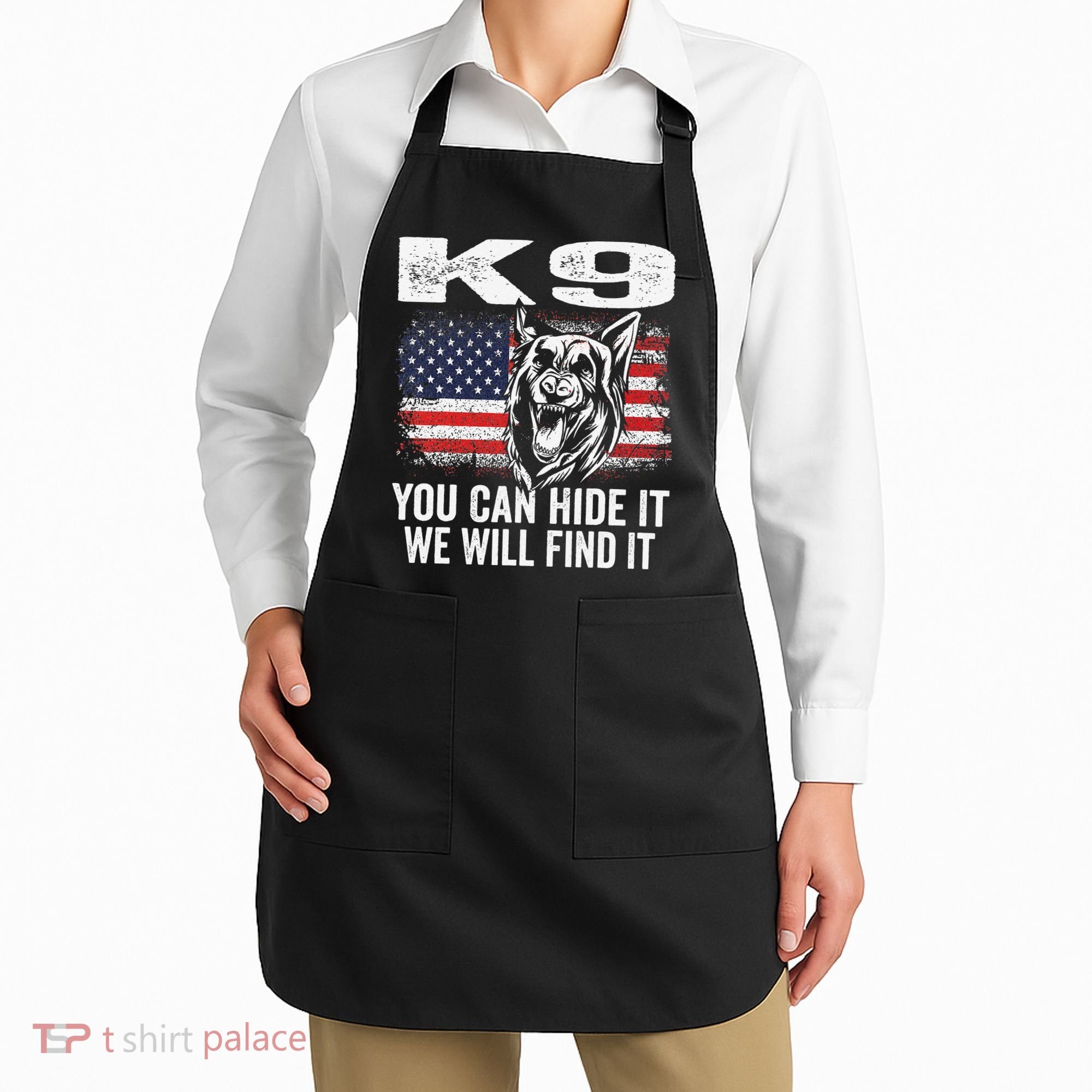 K9 German Shepherd Police Dog Law Enforcement K9 Handler Apron