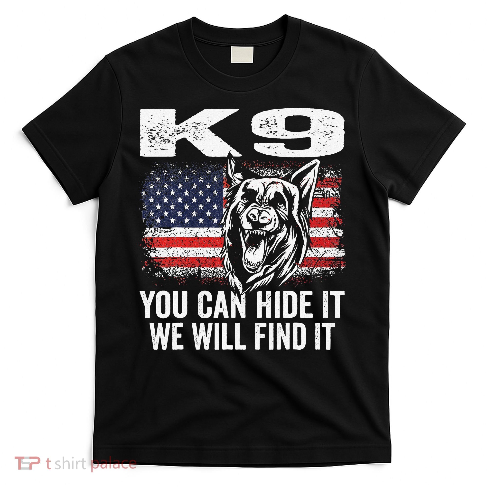 K9 German Shepherd Police Dog Law Enforcement K9 Handler T-Shirt