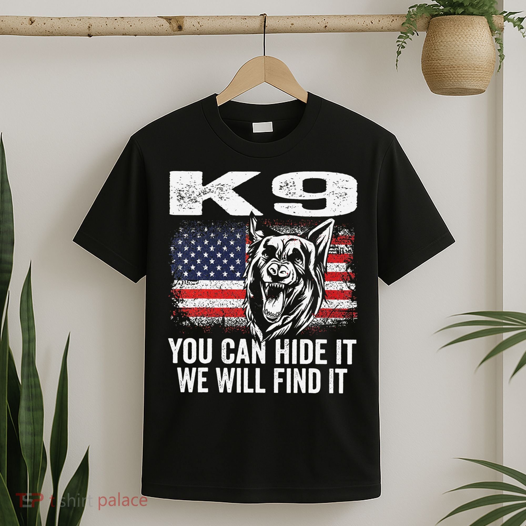 K9 German Shepherd Police Dog Law Enforcement K9 Handler T-Shirt