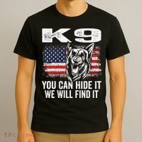K9 German Shepherd Police Dog Law Enforcement K9 Handler T-Shirt thumb 3
