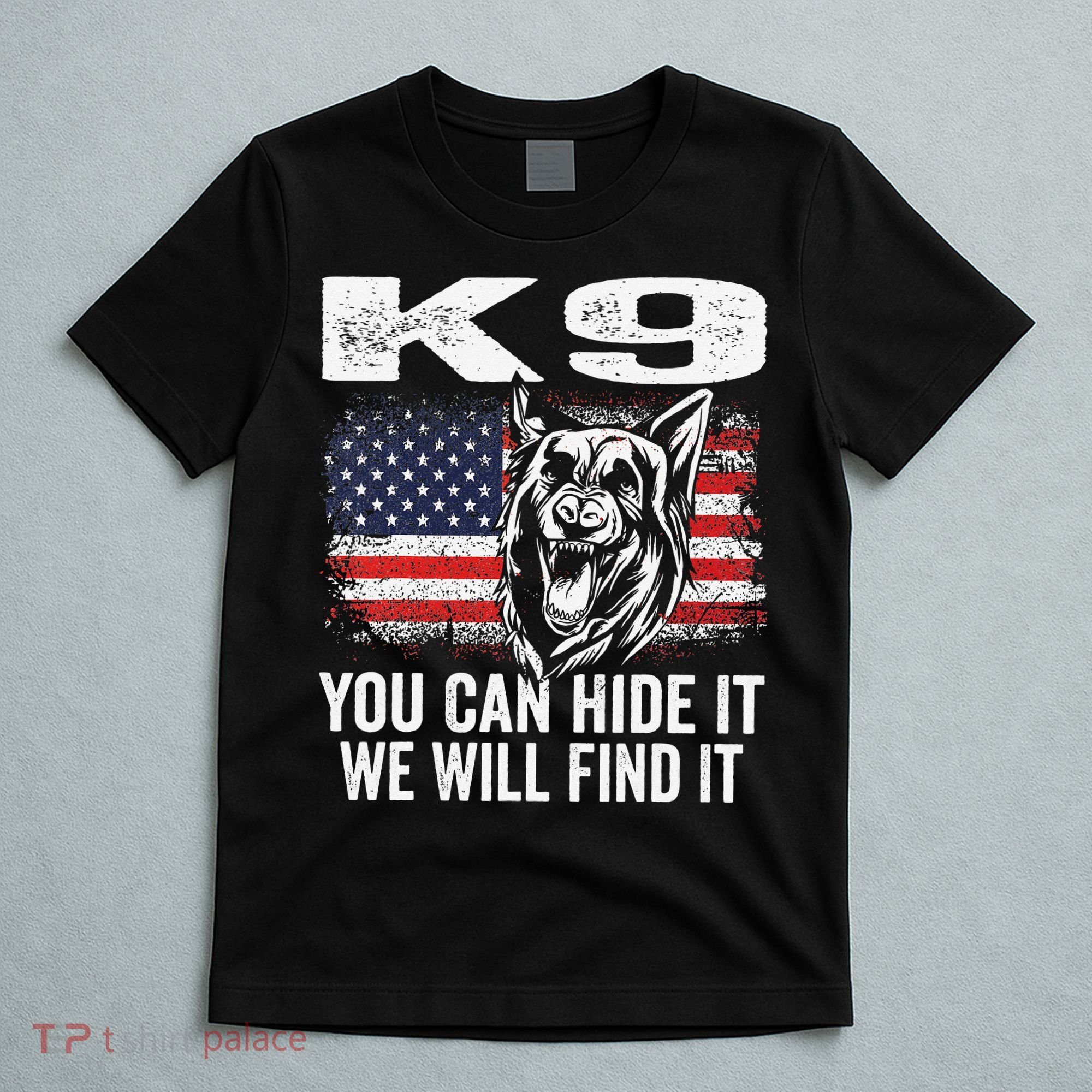 K9 German Shepherd Police Dog Law Enforcement K9 Handler T-Shirt