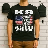 K9 German Shepherd Police Dog Law Enforcement K9 Handler T-Shirt thumb 6