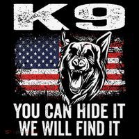 K9 German Shepherd Police Dog Law Enforcement K9 Handler T-Shirt thumb 7