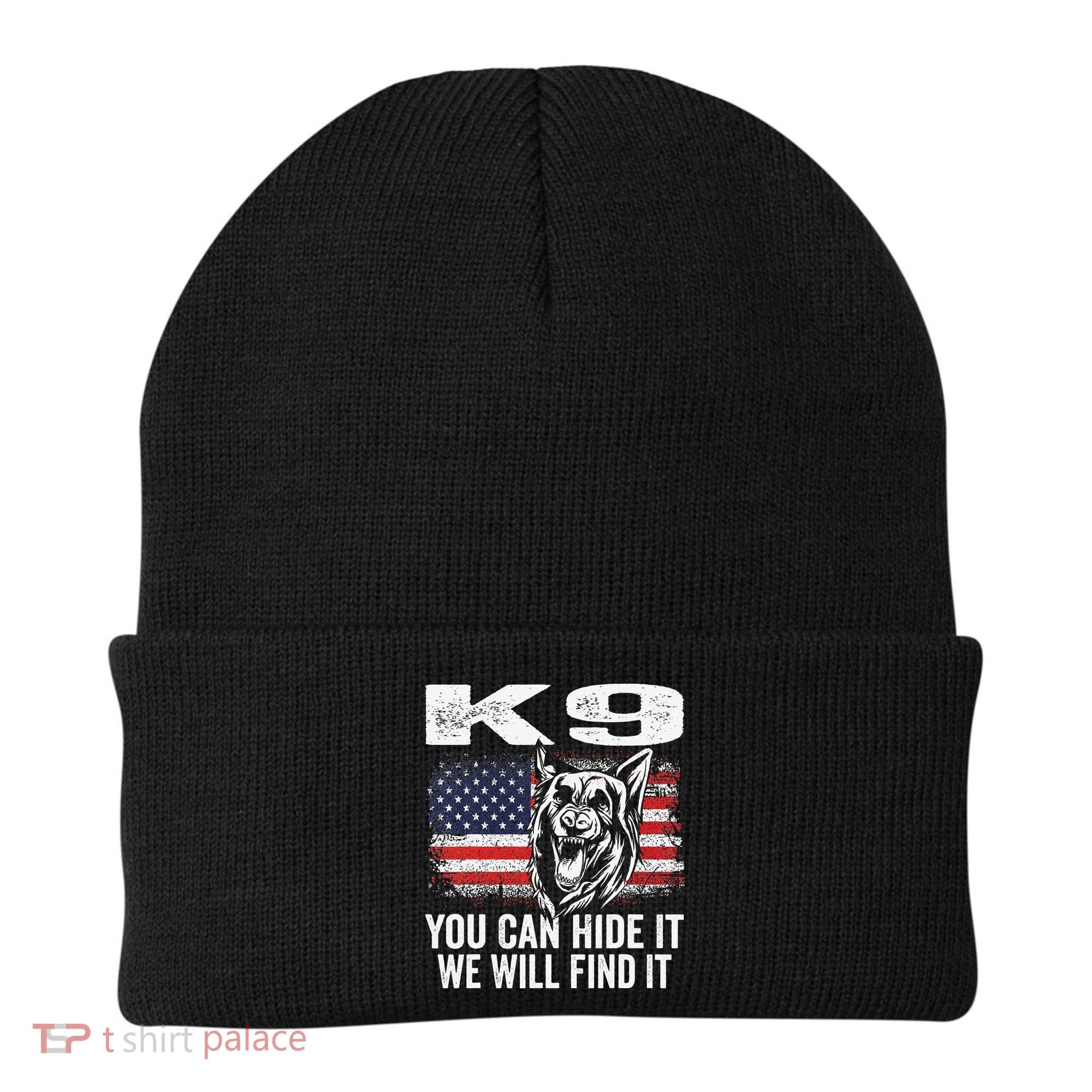 K9 German Shepherd Police Dog Law Enforcement K9 Handler Beanie
