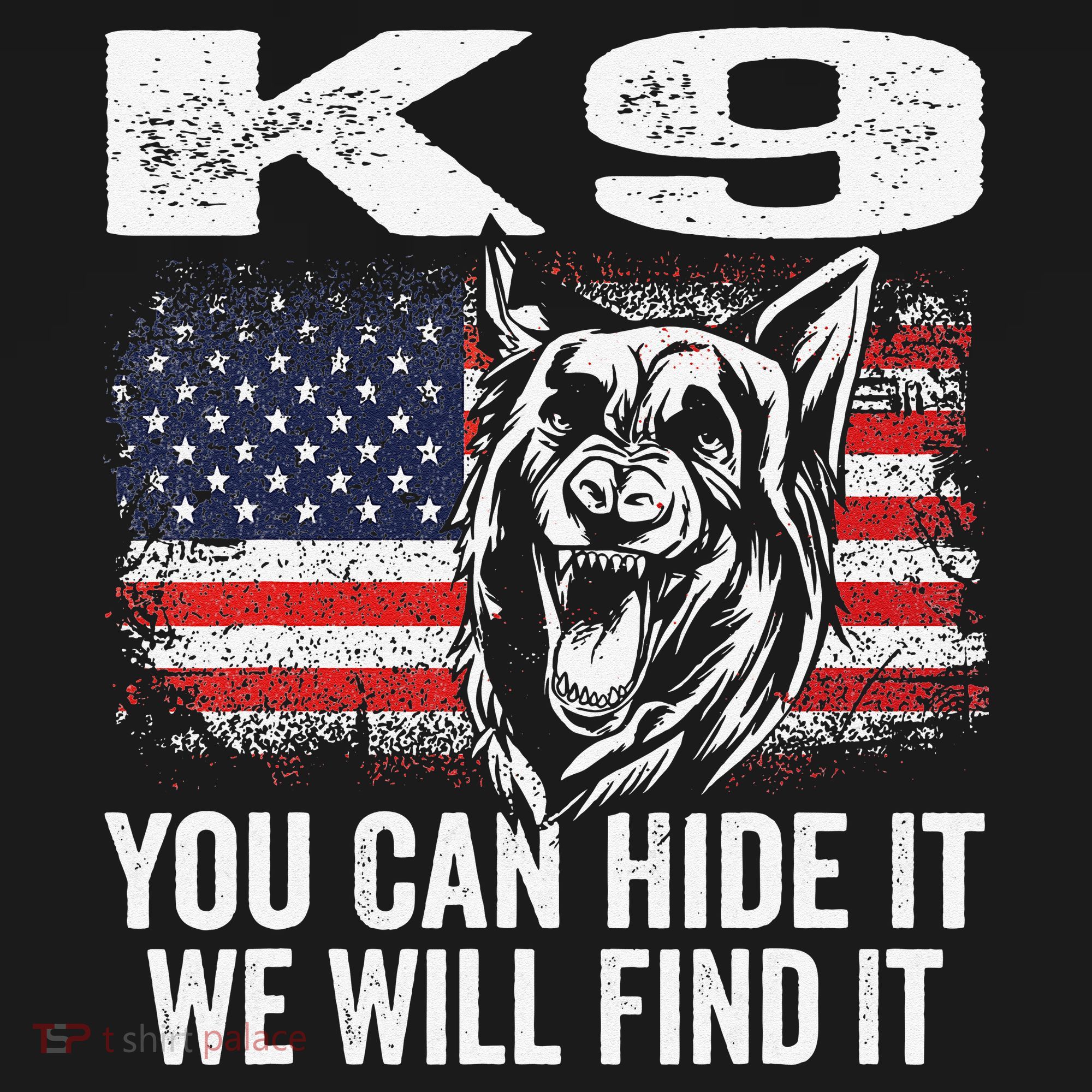 K9 German Shepherd Police Dog Law Enforcement K9 Handler Women's Hoodie