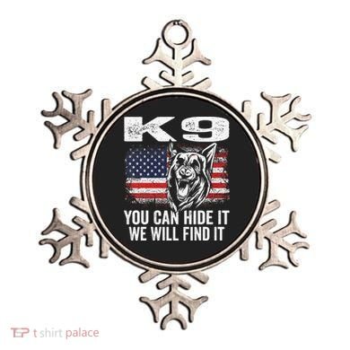 K9 German Shepherd Police Dog Law Enforcement K9 Handler Ornament