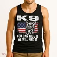 K9 German Shepherd Police Dog Law Enforcement K9 Handler Tank Top thumb 3