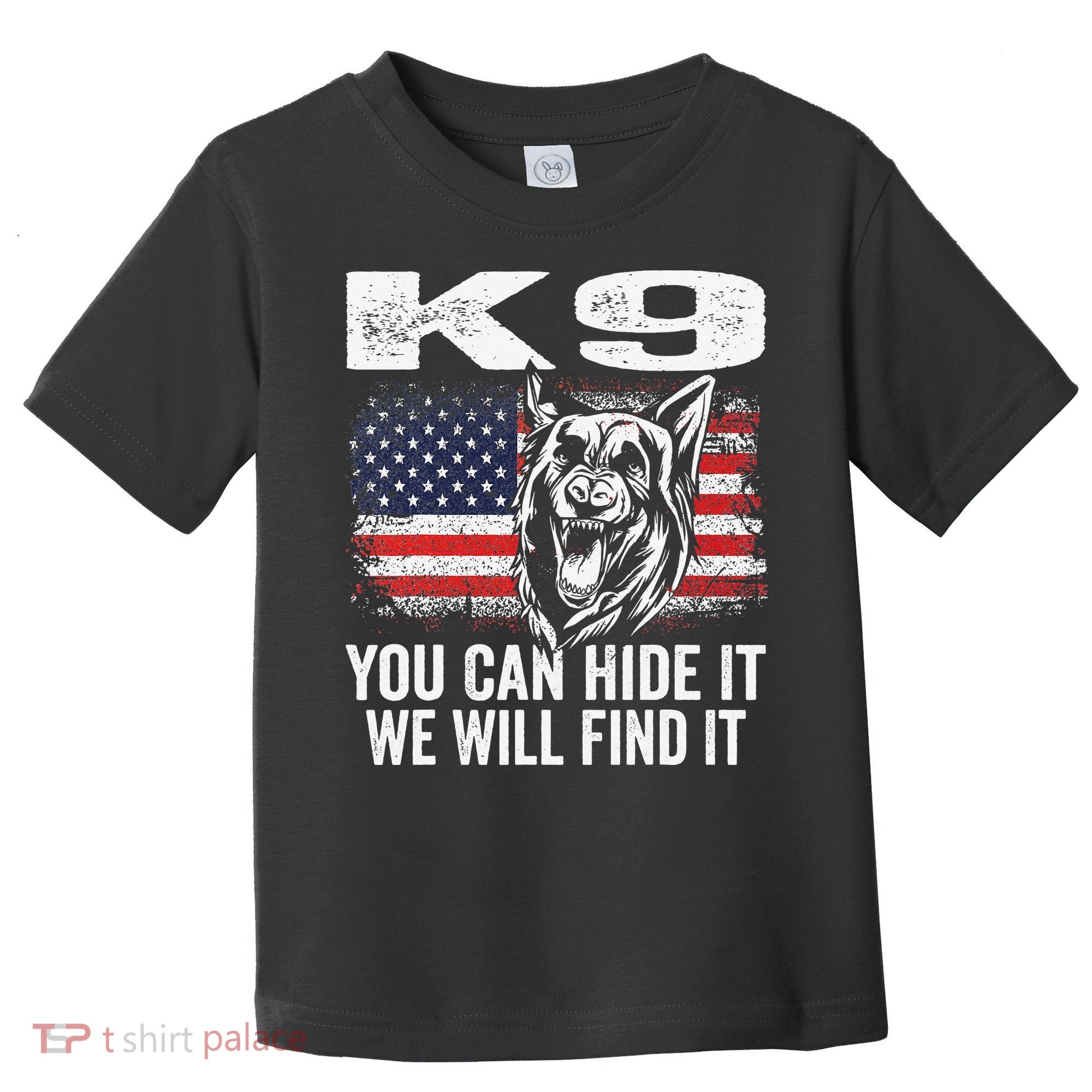K9 German Shepherd Police Dog Law Enforcement K9 Handler Toddler T-Shirt