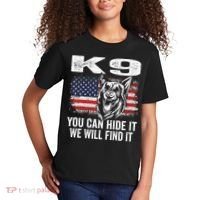 K9 German Shepherd Police Dog Law Enforcement K9 Handler Kids T-Shirt thumb 2