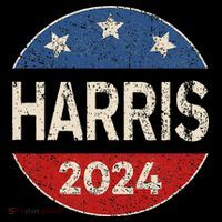Kamala Harris 2024 For President Button Election Hoodie thumb 7