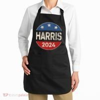 Kamala Harris 2024 For President Button Election Apron thumb 2