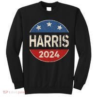 Kamala Harris 2024 For President Button Election Sweatshirt thumb 0