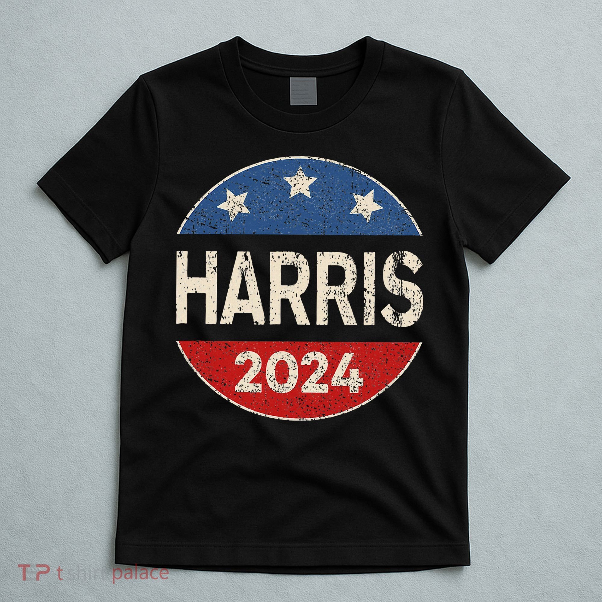 Kamala Harris 2024 For President Button Election T-Shirt