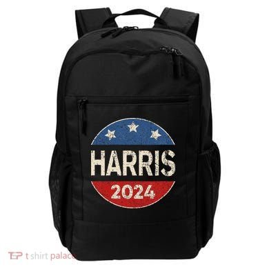 Kamala Harris 2024 For President Button Election Backpack