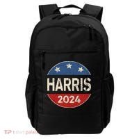 Kamala Harris 2024 For President Button Election Backpack thumb 0