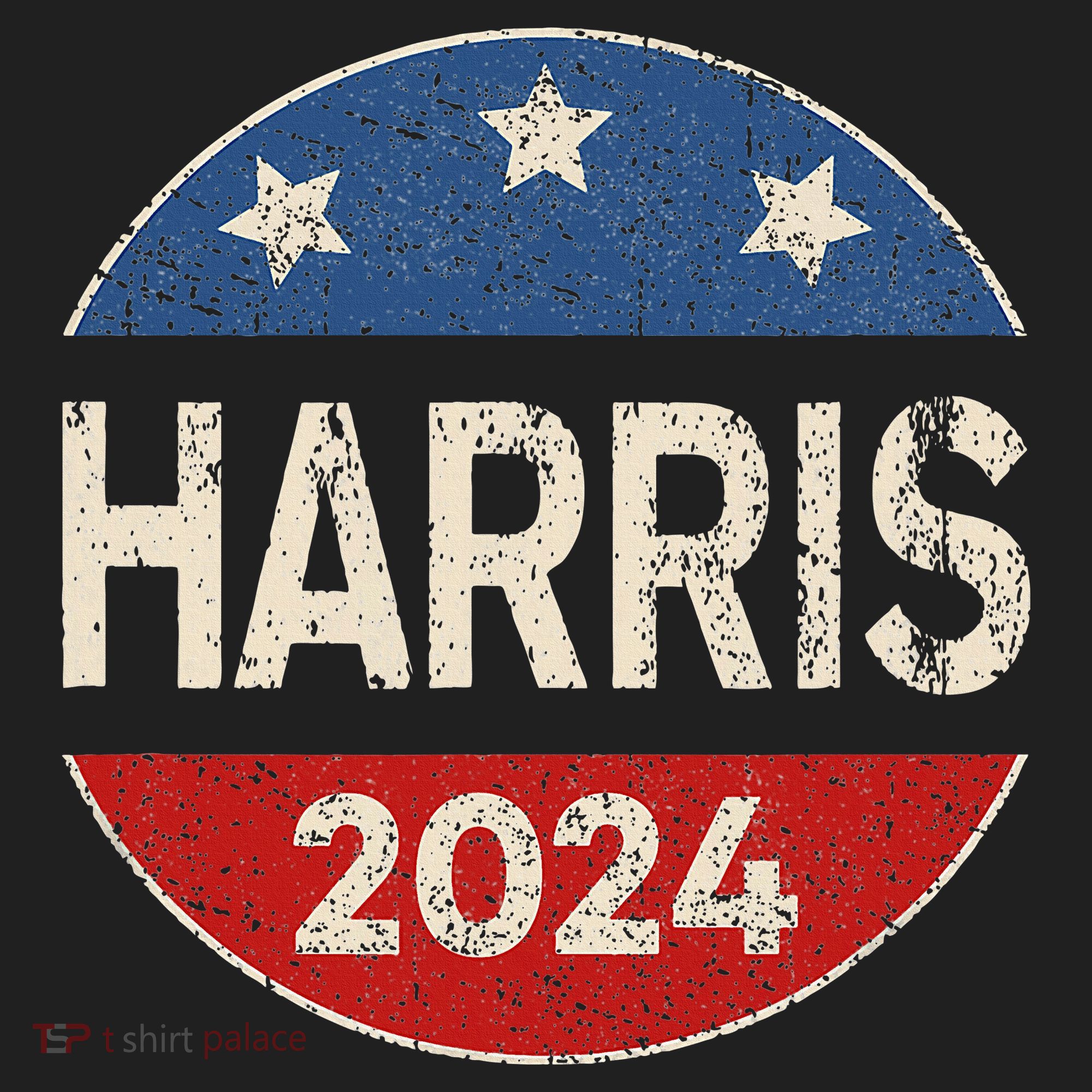 Kamala Harris 2024 For President Button Election Beanie
