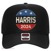 Kamala Harris 2024 For President Button Election Hat thumb 0