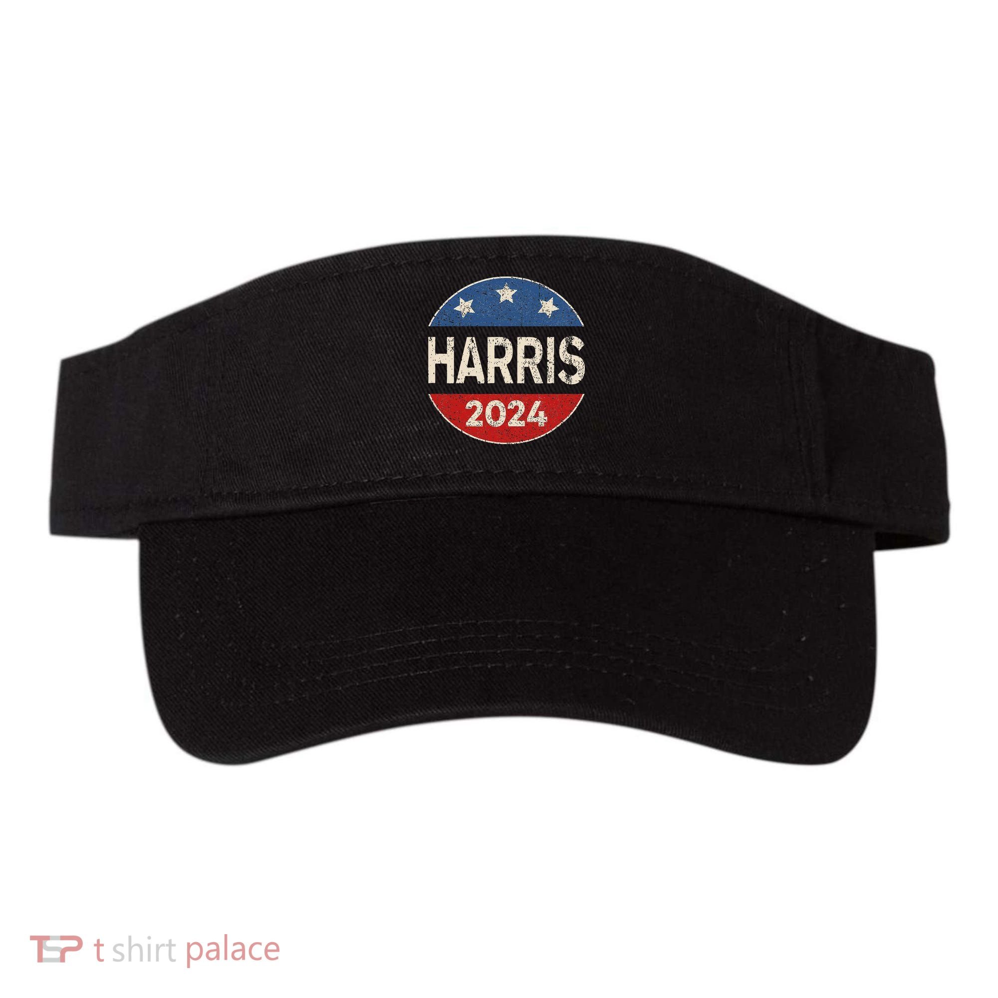 Kamala Harris 2024 For President Button Election Visor