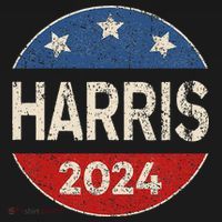 Kamala Harris 2024 For President Button Election Tote Bag thumb 4