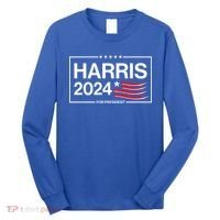 Kamala Harris 2024 For President Long Sleeve Shirt thumb 0