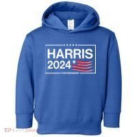 Kamala Harris 2024 For President Toddler Hoodie thumb 0
