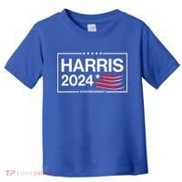 Kamala Harris 2024 For President Toddler T-Shirt thumb 0