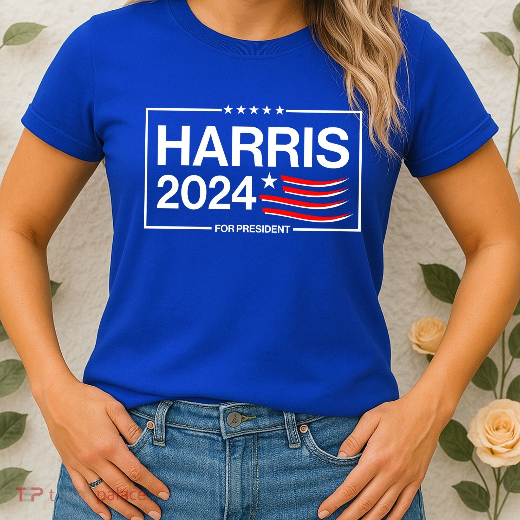 Kamala Harris 2024 For President Women's T-Shirt